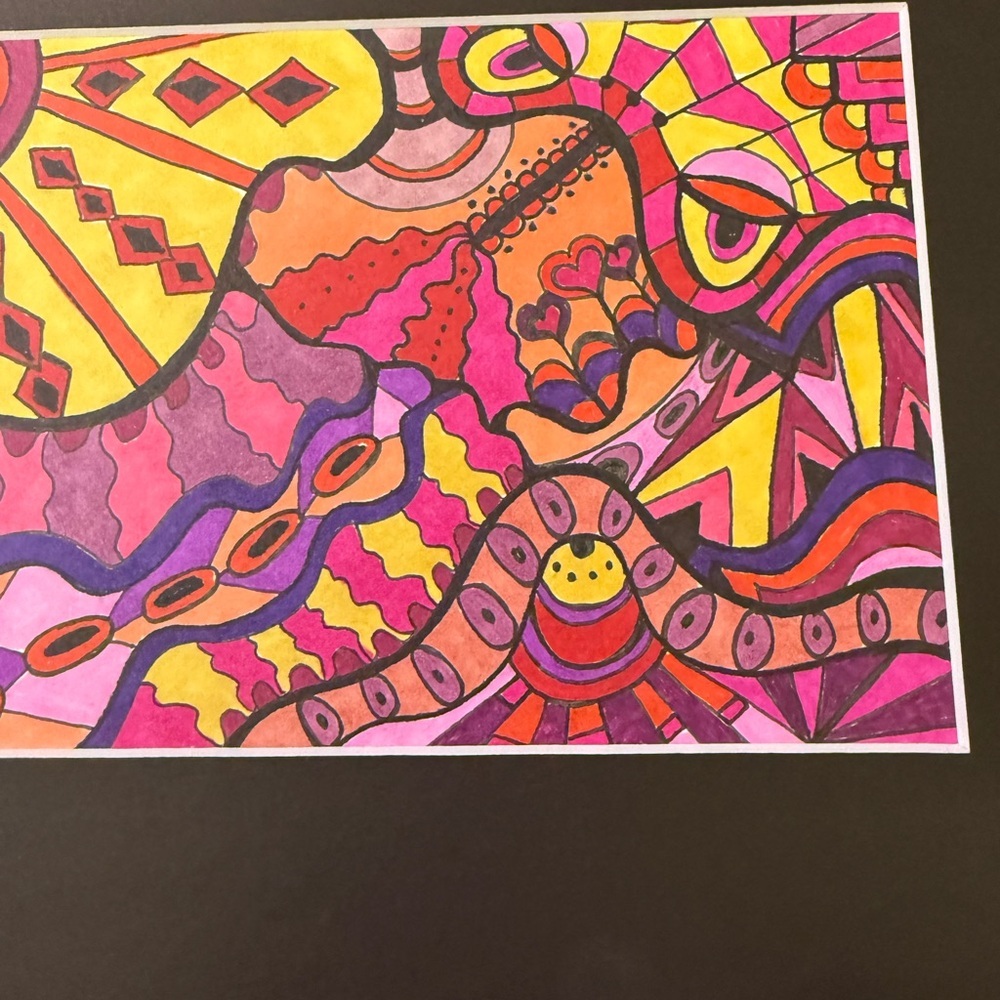 Original Intuitive Abstract Drawing - Picture 5 of 7